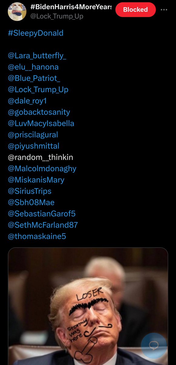 🚨 PLEASE BLOCK THESE ACCOUNTS! This morning I found out that I was tagged into a list with only blue voters as a form of targeted harassment. I would greatly appreciate a report filed from as many as possible, if you choose. 👉Please be aware that this is the latest thing