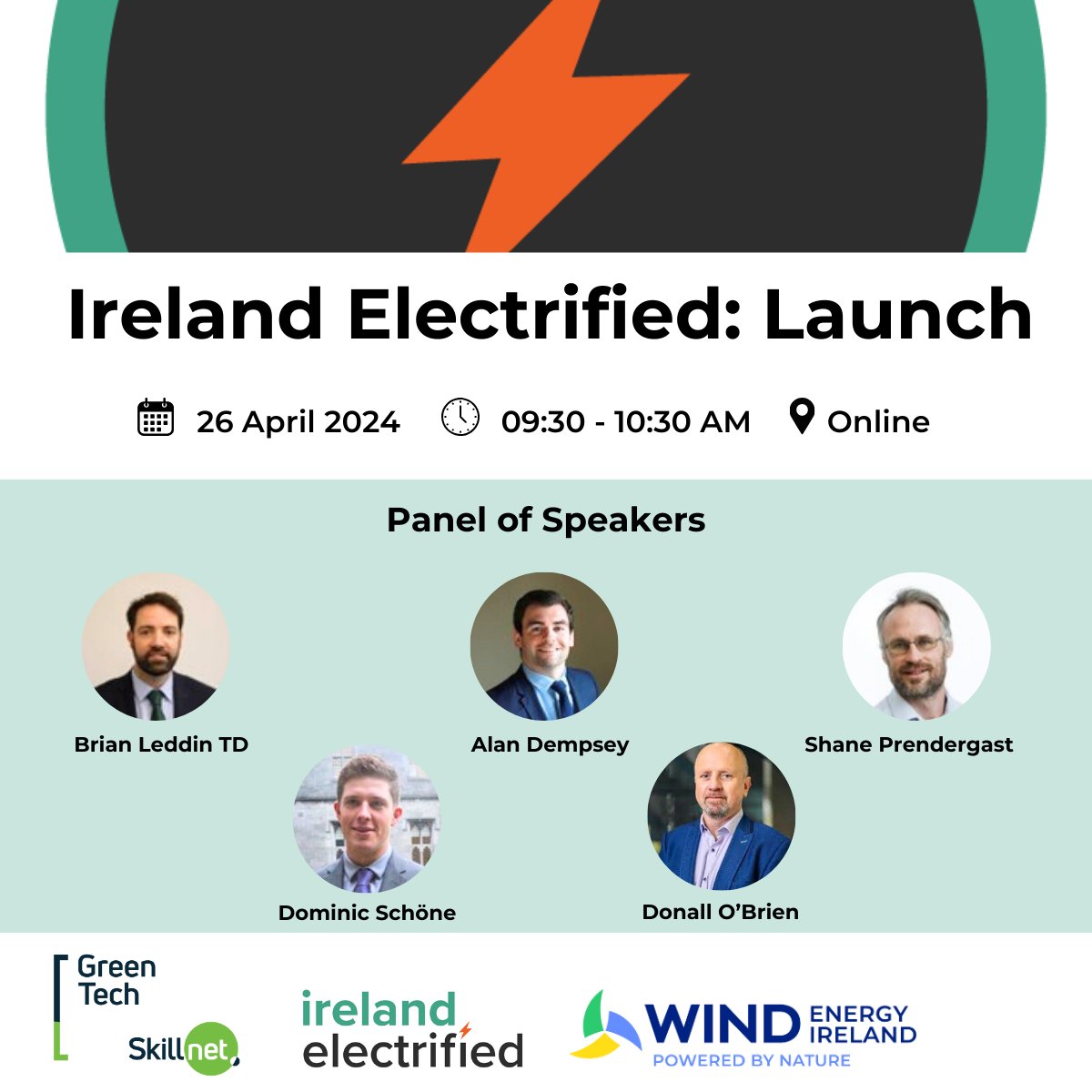 Join us on 26 April to learn about Ireland Electrified, an association representing electric heat and electric transport, advocating for change for its members so electrification can expand and fulfill its potential. Register here: greentechskillnet.com/ireland-electr…