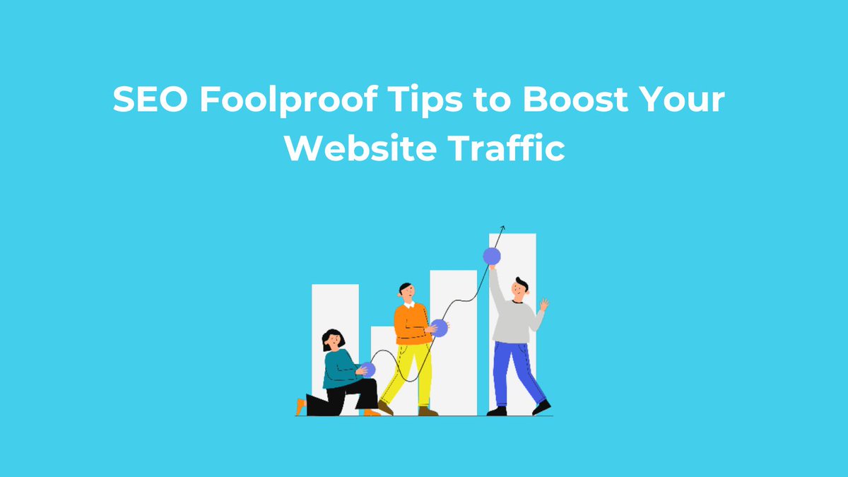 10 #SEO Foolproof Tips to Boost Your Website Traffic

buff.ly/3qOFR6E

#ContentCreation #ContentMarketing #SEOTips #searchengineoptimization buff.ly/3YQ22FU