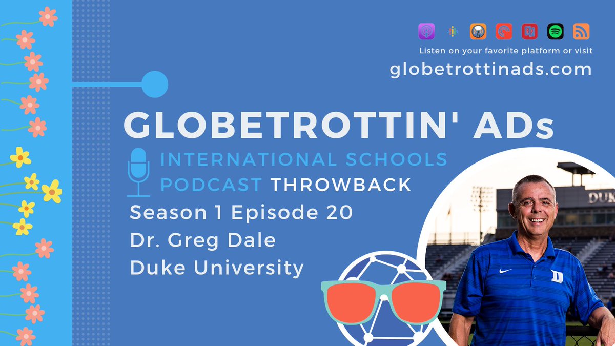 With different breaks around the world, we have decided to take our own. Until then we want to link you to some of our favorite episodes Up next is from June 2020 when we were joined by Greg Dale who sadly passed away this November. shorturl.at/gxAV8 #GlobetrottinADs