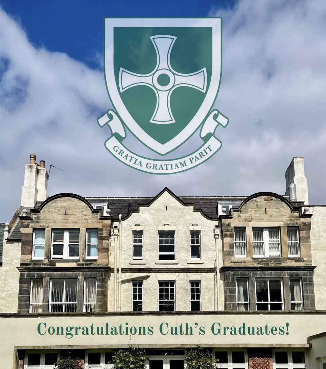 It has been such a pleasure to welcome back our graduating students this week! Congratulations to Cuth's graduates! 💚