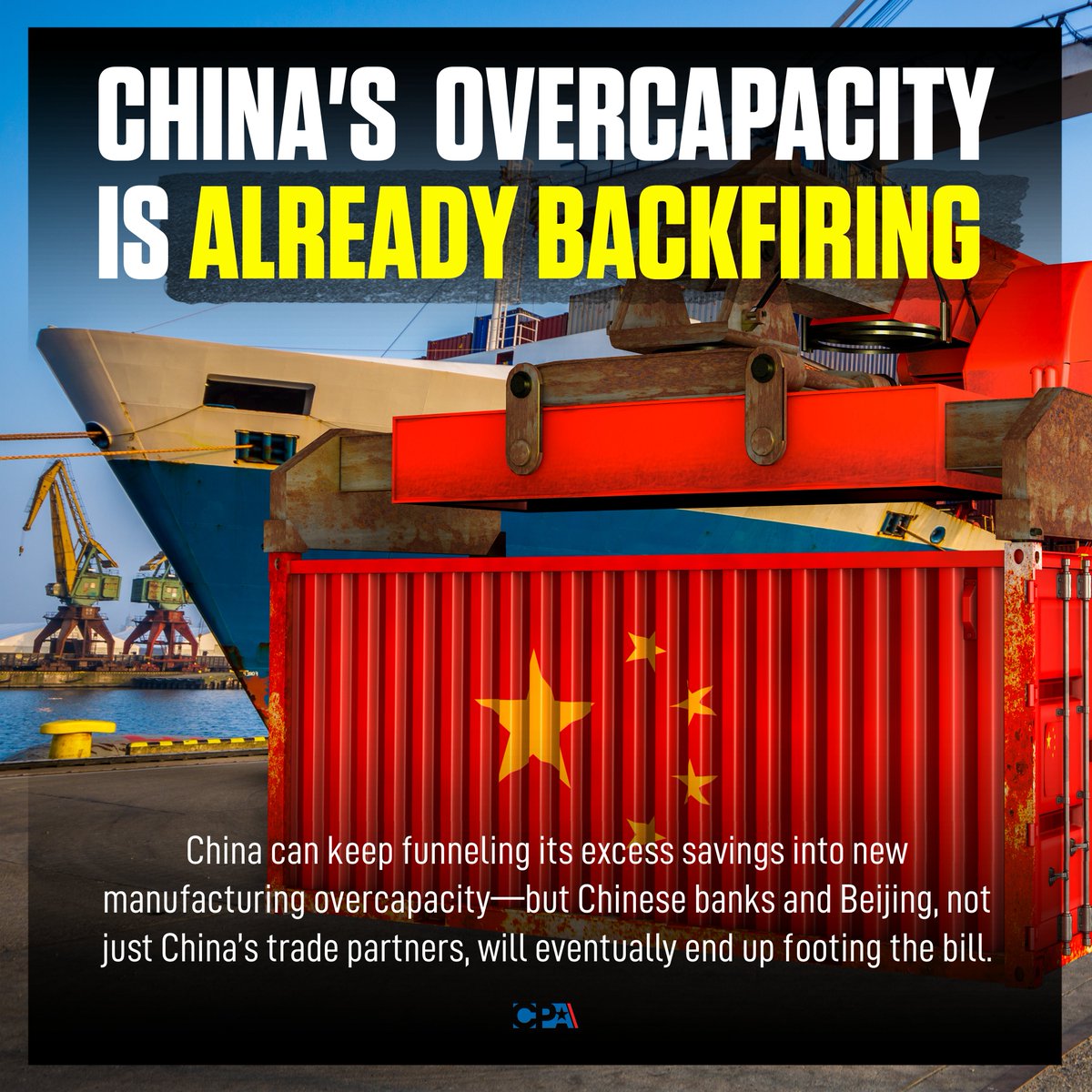 Not only is China a security threat and a low-end factory competitor, but it's also angling to swamp the West with cut-rate high-tech goods. There's been less focus on the downsides of such a strategy for China itself. READ ➔ tinyurl.com/3rntaxeu