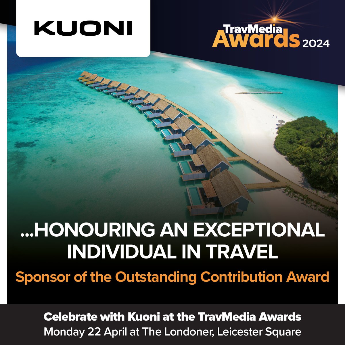 TravMedia Awards 2024: Meet the Sponsors With a legacy of setting the bar in luxury travel for over half a century, there's no one better positioned to recognise the exceptional individuals who have helped to propel our beloved industry forward. Our heartfelt gratitude to Kuoni…