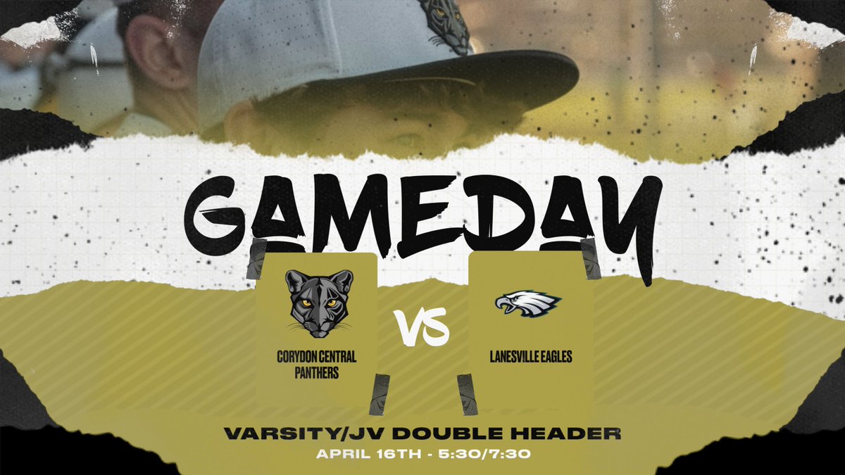 GAMEDAY!! Varsity and JV both travel to Lanesville tonight for a doubleheader against the Eagles. Varsity start time is 5:30 with JV following!