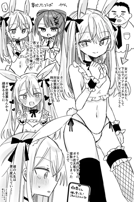 女配信者に近づくためにVになったのに、次第に女の子としての自分に目覚めてしまったバ美肉おじさん 