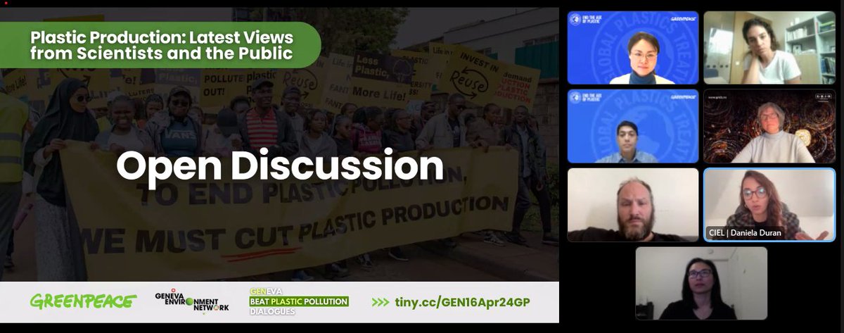 Fantastic insights from @danieladurang6 during the @GENetwork highlighting that #plastic pollution is driven by the supply side, not the demand side as is often claimed. And while we negotiate a #PlasticsTreaty,❗️1000❗️new #plastic plants are being built in the next five years 😵‍💫