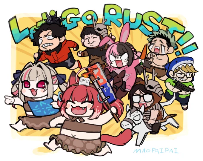 頑張れたちばな家〜#VCRRUST #karunyart#ひなのの絵なの#りりむとおえかき #スケッチ_fi 