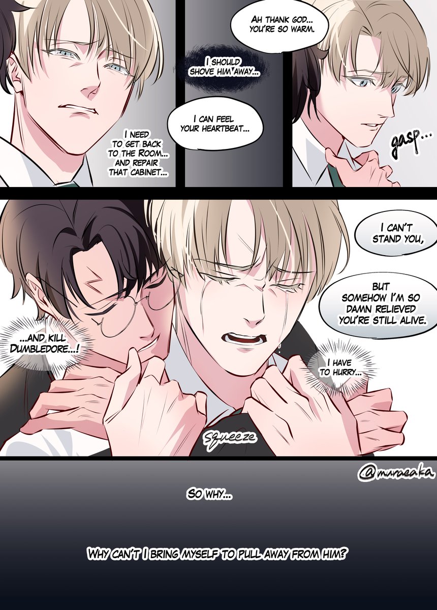 muraeaka's tweet photo. #Drarry #hpdm
Little story soon after Sectumsempra. https://t.co/nWEOeFYibi