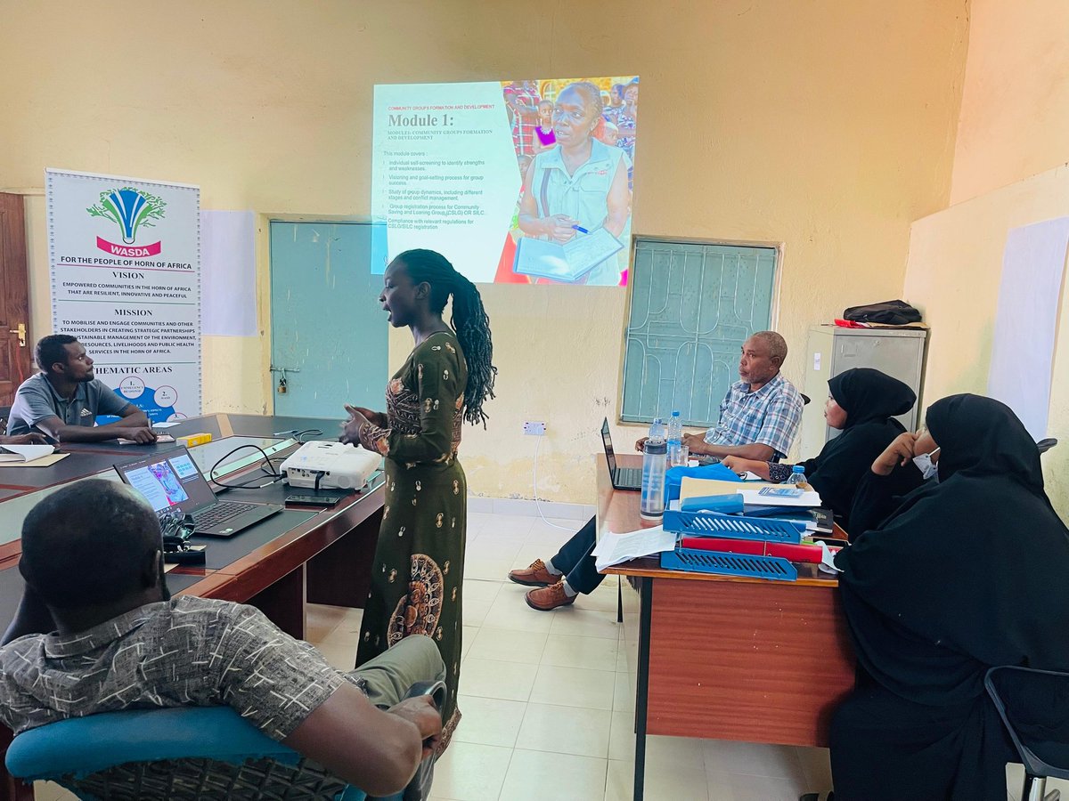 wasda_kenya's tweet photo. in implementing this impactful financial empowerment strategy. Facilitated by Mercy Corps'  MEL Officer, the training aimed to equip participants with the tools needed to effectively promote economic stability and self-sufficiency within their communities. https://t.co/O8Kgmwenj4
