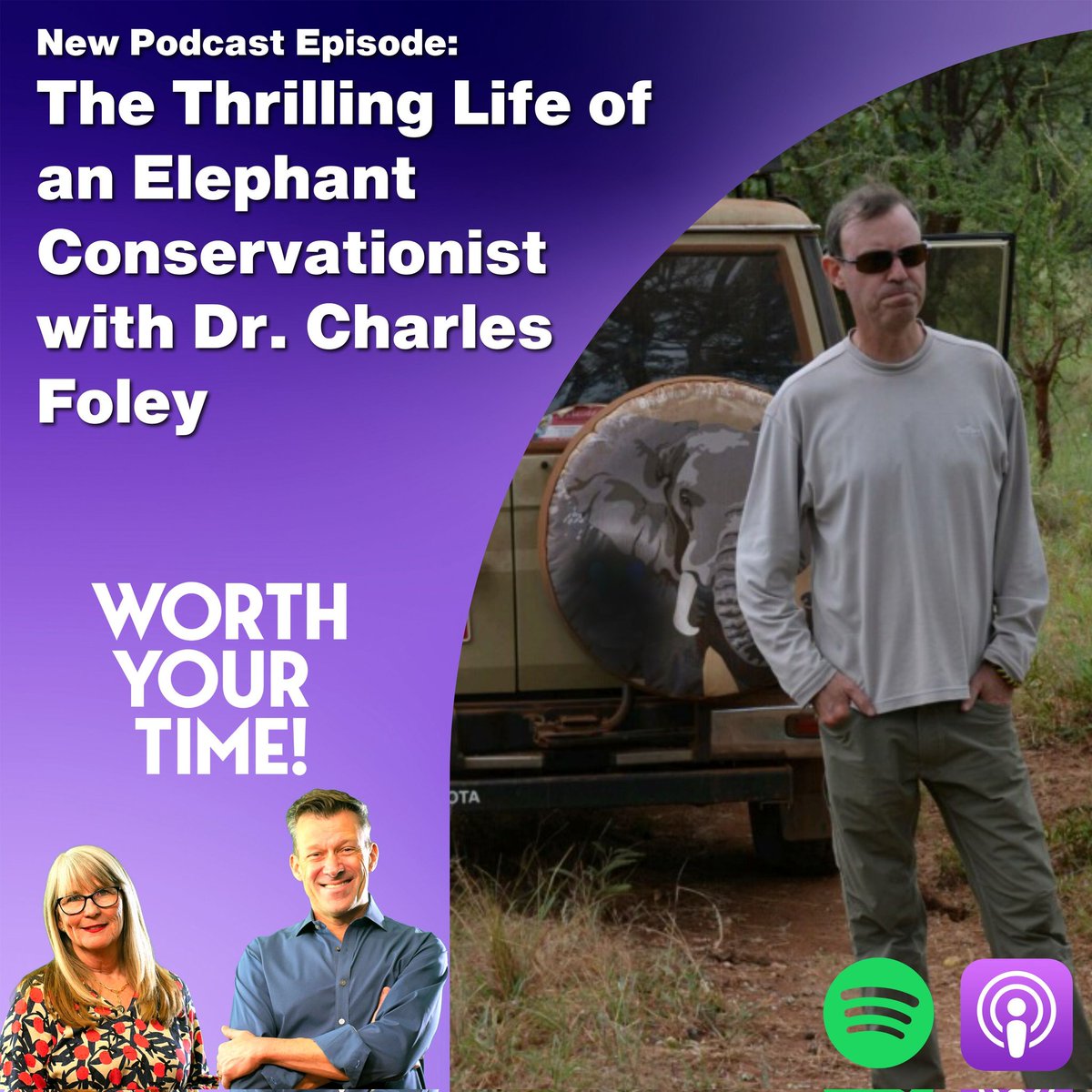 New podcast with my co-host <a href="/Kristileenews/">Kristi Lee</a>! Tremendous conversation about elephants and their conservation.  New episodes on the 1st and 15th of each month. <a href="/MaraElephant/">Mara Elephant Project</a> <a href="/ElephantsIEF/">IntlElephantFoundatn</a> <a href="/ste_kenya/">Save the Elephants</a> <a href="/theelephantpant/">The Elephant Pants</a> <a href="/96Elephants/">96 Elephants</a>