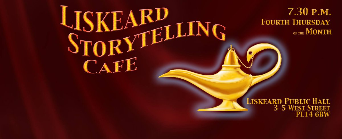 #Liskeard Storytelling Café are a friendly and informal group that celebrate the wonderful world of Folk Tales, Legends, Tall Stories, Urban Myths, Anecdotes and Monologues
Come and meet them at #LiskeardCommunityFair 10-1 Sat 20 April at The Public Hall
facebook.com/events/3671979…