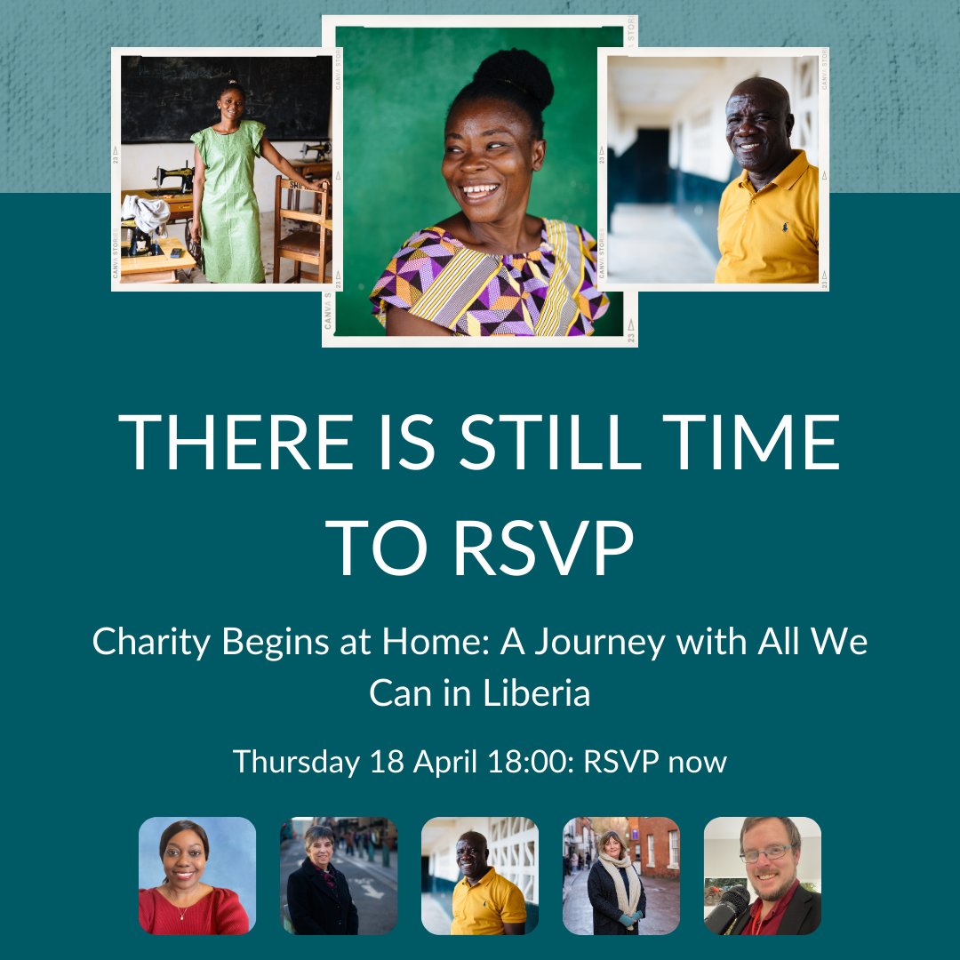 THERE IS STILL TIME TO RSVP✍️ This event is a unique opportunity to learn more about the impactful work being done by All We Can and our local partner, SHIFSD, in Liberia. RSVP now by clicking here: allwecan.org.uk/event/charity-…