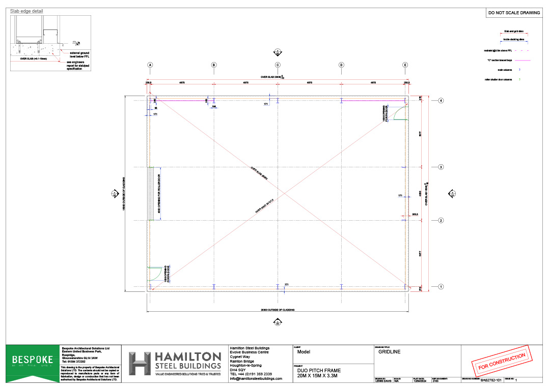 🏗️ STEEL BUILDING FOR SALE 🏗️

We have a brand-new, high-quality cold-rolled steel building available at a very reasonable price.

The building costs £29,950+ VAT and is ready for delivery.

📱 0191 359 2339

*Drawings shown below show the specifications of the building.