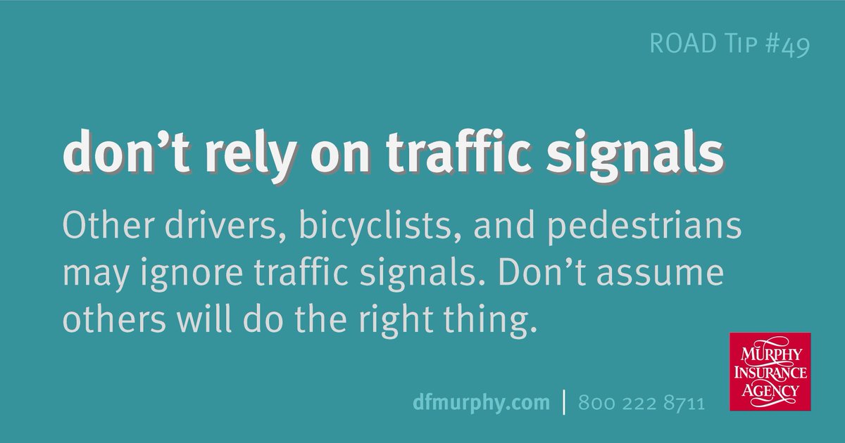 Remember, when you're out on the road, always be cautious and don't assume that others will follow traffic signals. 🚦 While obeying traffic signals yourself is important, not everyone may do the same. buff.ly/3Iy7qVl 

#roadtiptuesday