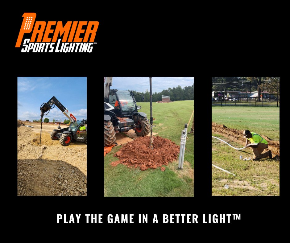 We can't let another #TeamTuesday go by without shouting out our construction teams! The crews help bring our visions to light! We appreciate them for the work they do.
#PremierSportsLighting