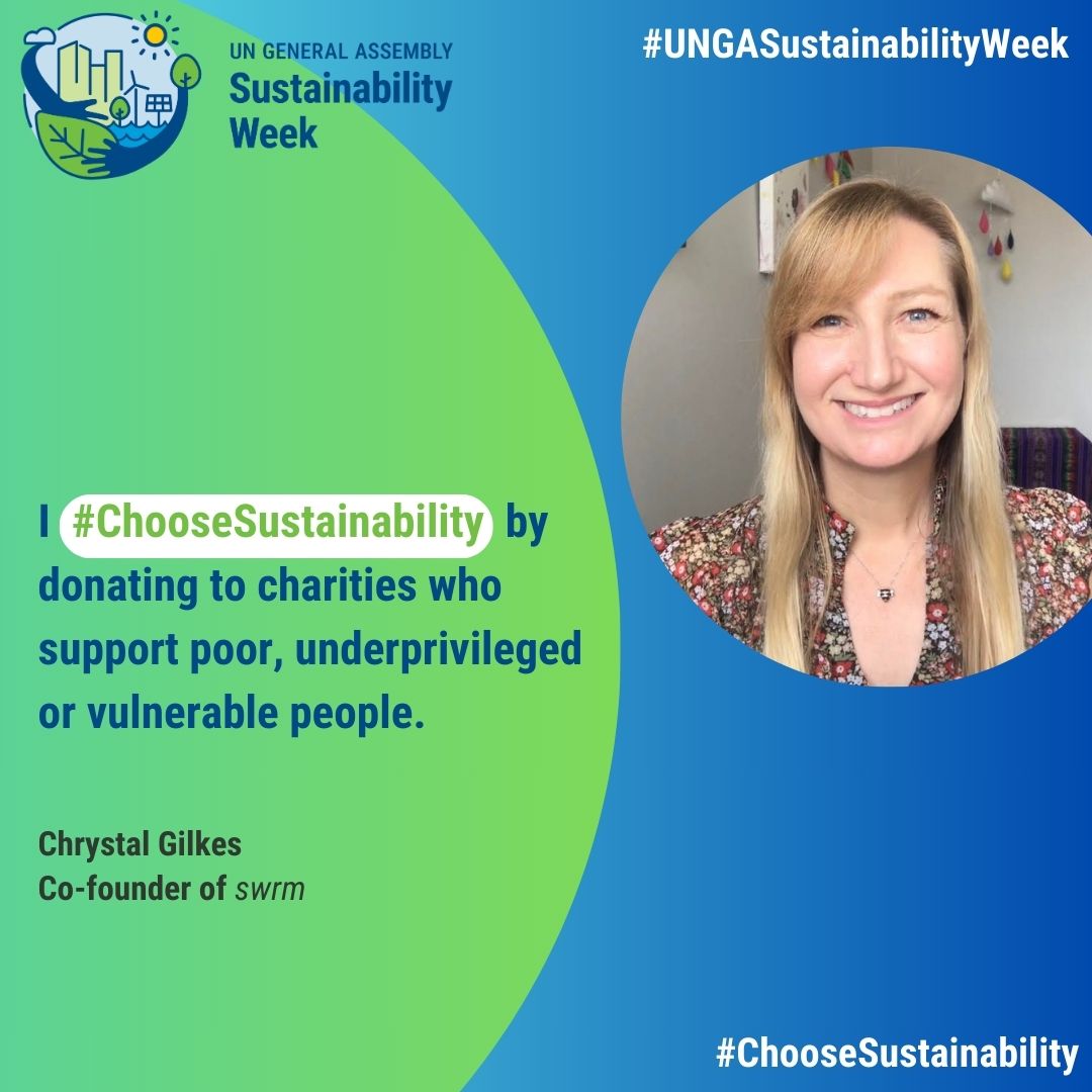 How are you getting into #UNGASustainabilityWeek?

There are so many ways to be more #sustainable & work towards #SocialEquity & #EnvironmentalResponsibility.

Find these templates on the UNGA Sustainability Week website.

#SustainabilityMatters #SocialJustice  #JoinTheSwrm