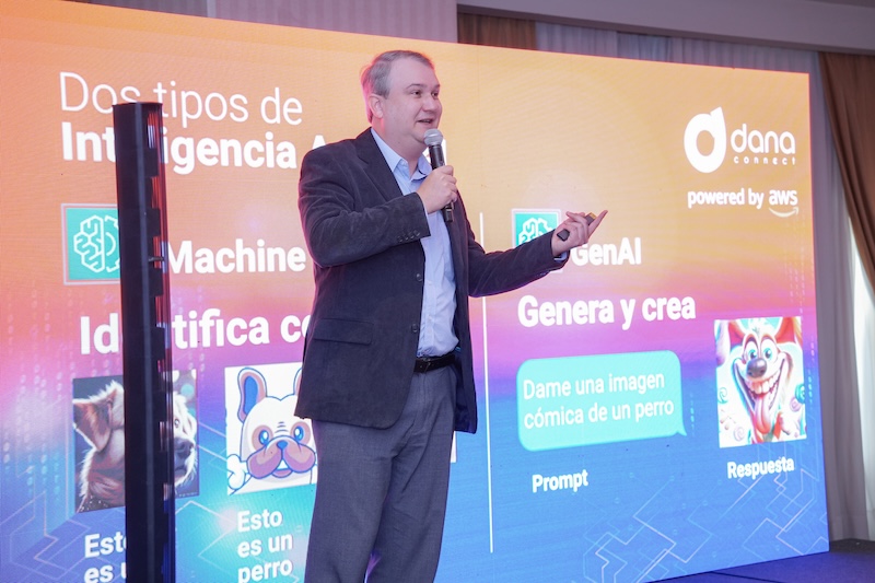 DANAconnect's tweet photo. 🇵🇪 Exciting "Lima Tech Rounds" in Lima, Peru! DANAconnect showcased their new Artificial Intelligence innovations for the financial ecosystem:

📹 Video signature with facial recognition
📄 GenAI document explanations
🧠 ML/AI in customer onboarding
🔒 Biometric OTPs https://t.co/KkgfKSGMnI