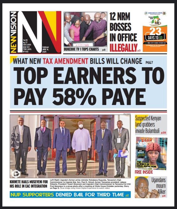 I’m waiting for @URAuganda to say this is fake news.

If not, is it in any way related to parliament approving an additional 125 billion to their budget? Or is that fake news too?

Otherwise, it seems some must sweat while others enjoy the fruits of those who sweat.

#AnimalFarm