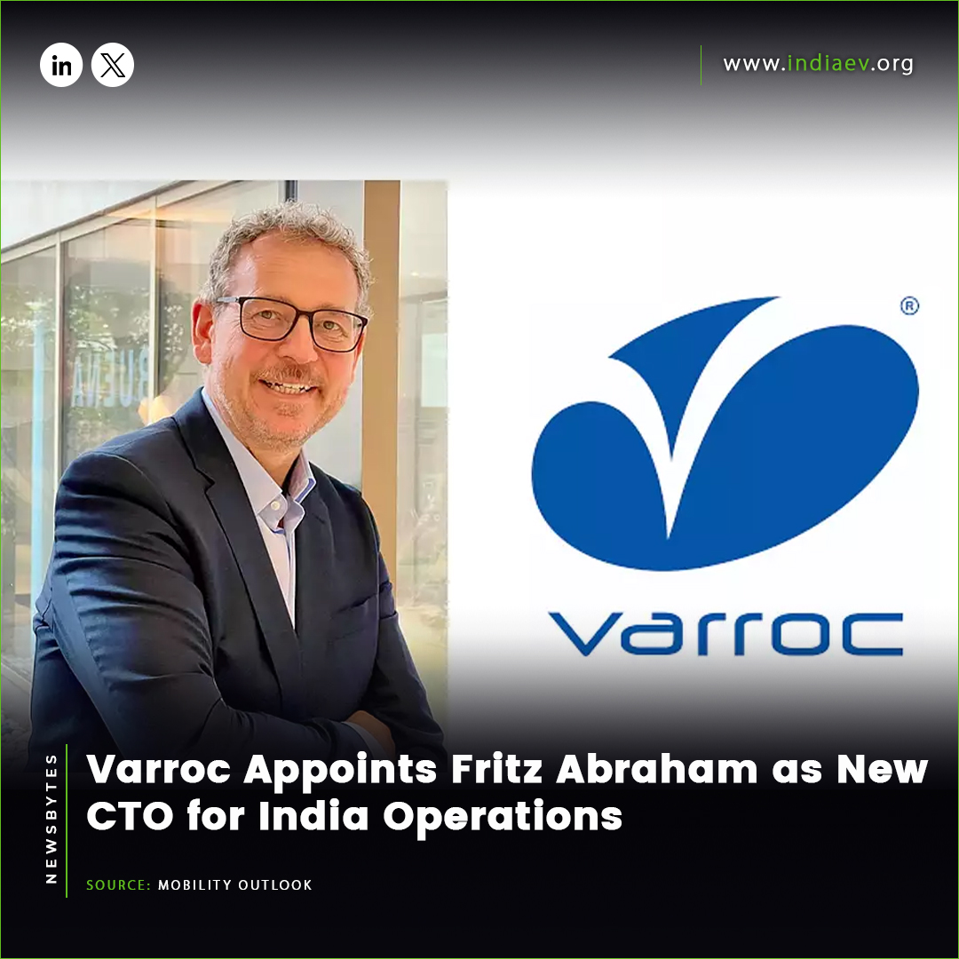 EIEVShow's tweet image. Varroc Appoints Fritz Abraham As New CTO For India Operations
Read more: ow.ly/HNVq50RgXF9

  #VarrocAppoints #CTOIndia #IndiaOperations #TechNews #Special #TrendingNow #Franchise #Franchiseindia