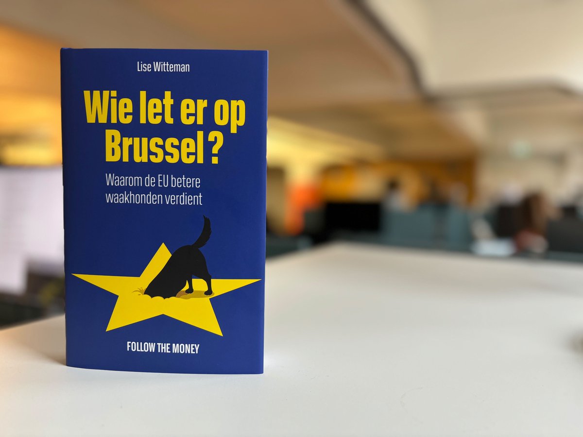 Ons nieuwe boek is binnen en wat is de hardcover mooi geworden! 'Wie let er op Brussel? Waarom de EU betere waakhonden verdient' is te koop via onze webshop en nu ook bij je lokale boekhandel! winkel.ftm.nl/products/wie-l…
