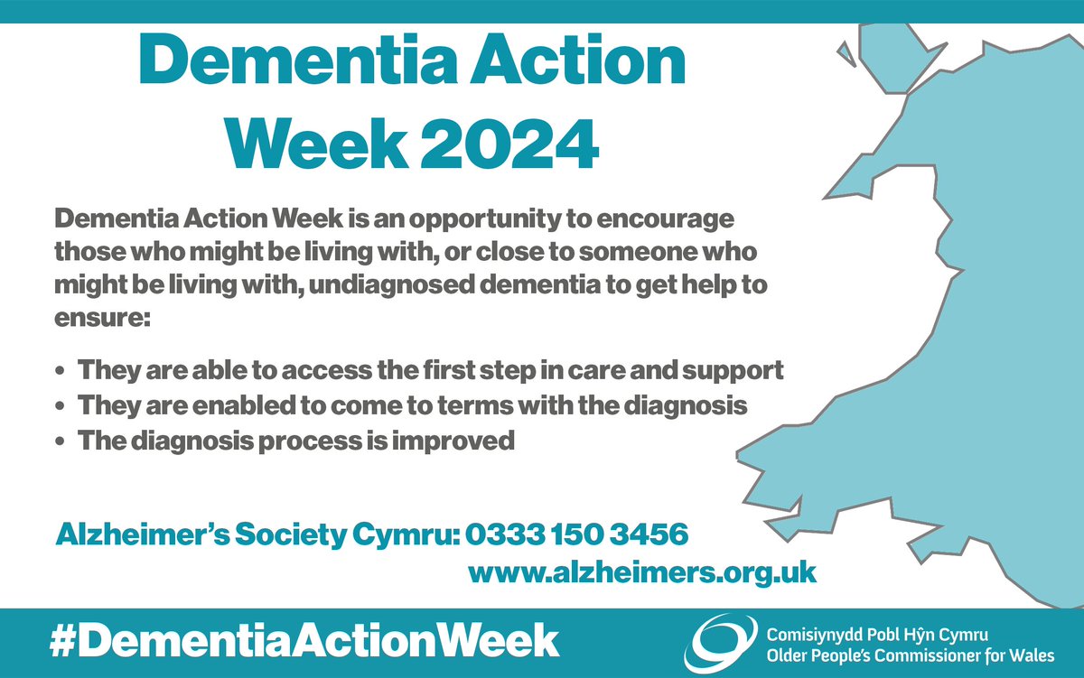 If you are struggling with a dementia diagnosis, @AlzSocCymru can provide you with help and support that can guide you through this difficult time #DementiaActionWeek Find out more: alzheimers.org.uk/about-dementia…