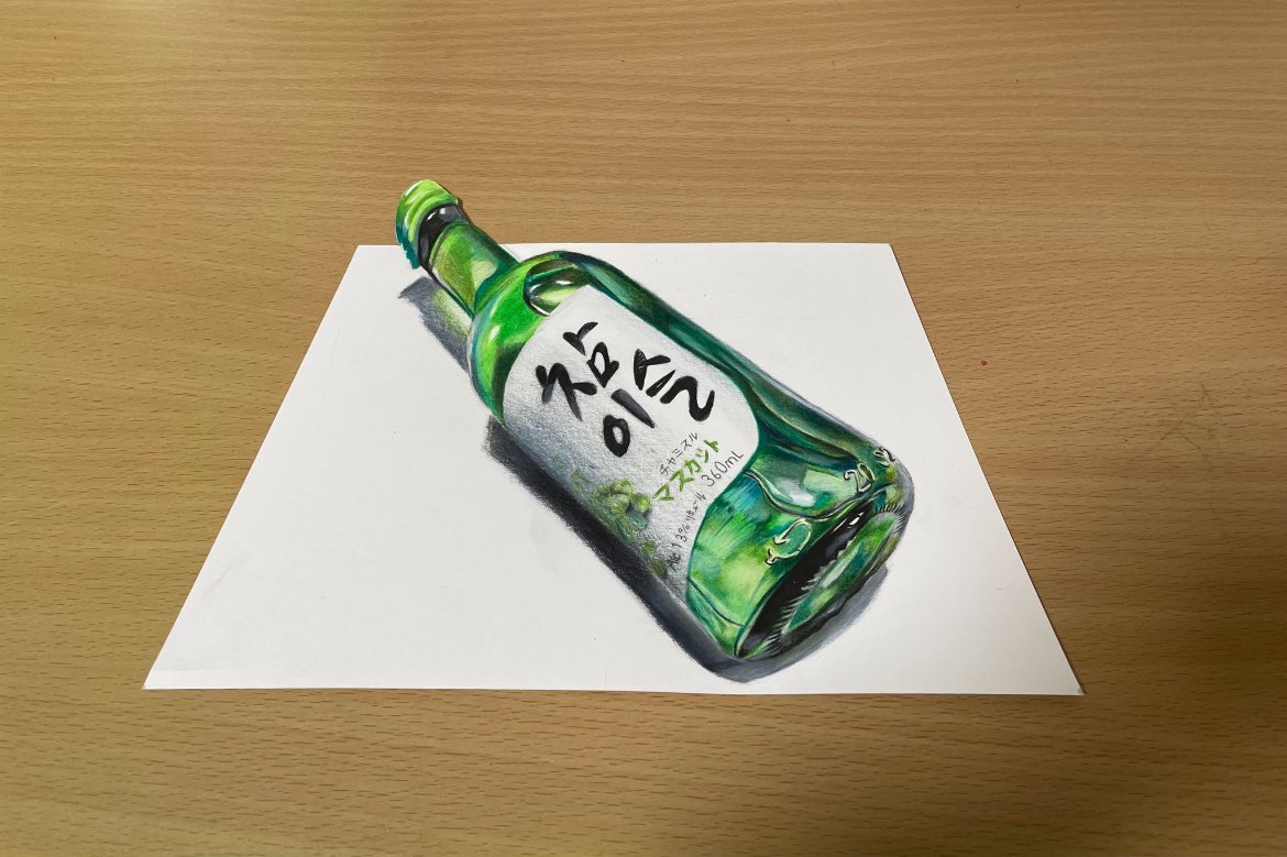 kousuke_0601's tweet photo. 3年ぶりに同じ絵を描いてみた！
お酒飲めるのは後約1年後だああ🍻
 #模写   #イラスト https://t.co/YQI4STAPlQ