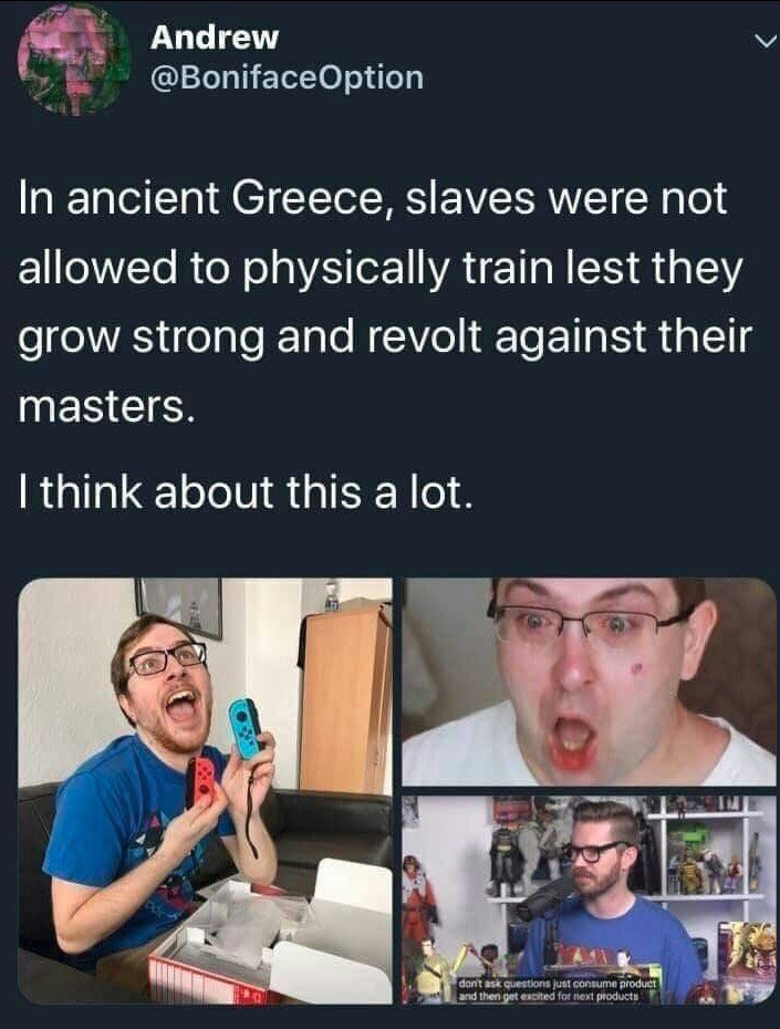 iamyesyouareno's tweet image. Something to think about.