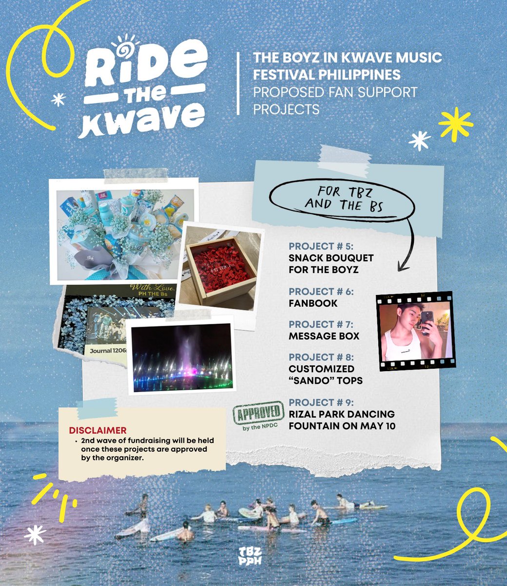 Dive into summer fun with The Boyz &amp; get ready to Ride the Kwave as we reveal the proposed fan projects for KWAVE Music Festival! 🌊⛱️

Donation form: bit.ly/tbzkwave
📅 04.16 - 05.01

Surfing soon... 🏄

#더보이즈 #ManilaBoyzAreBack
#KWAVEPH #KWAVEMusicFestival