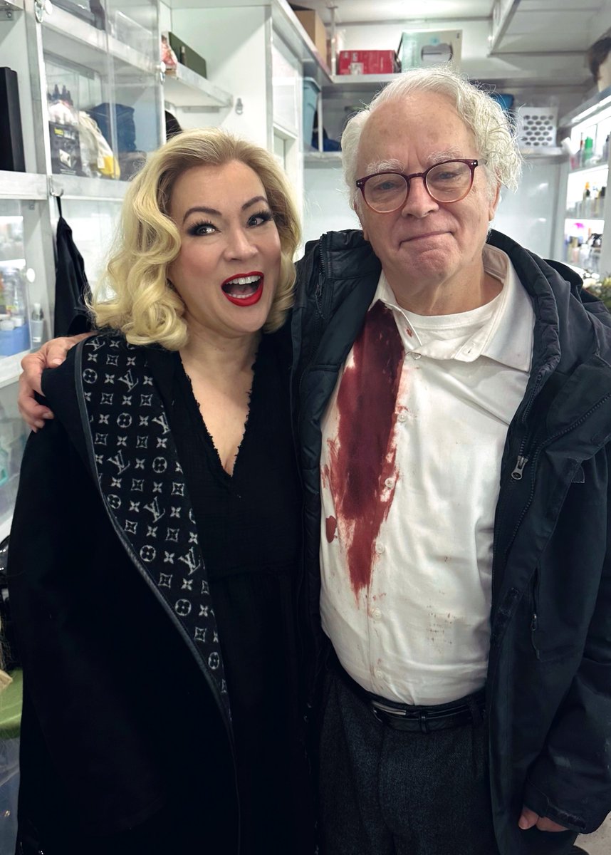 You run into all the best people in the make up trailer! ❤️ #BradDourif  #Chucky #ChuckySeason3 
All-new episode this Wednesday at 10pm on <a href="/SYFY/">SYFY</a> and <a href="/USANetwork/">USA Network</a> Previous seasons now streaming on <a href="/peacock/">Peacock</a>