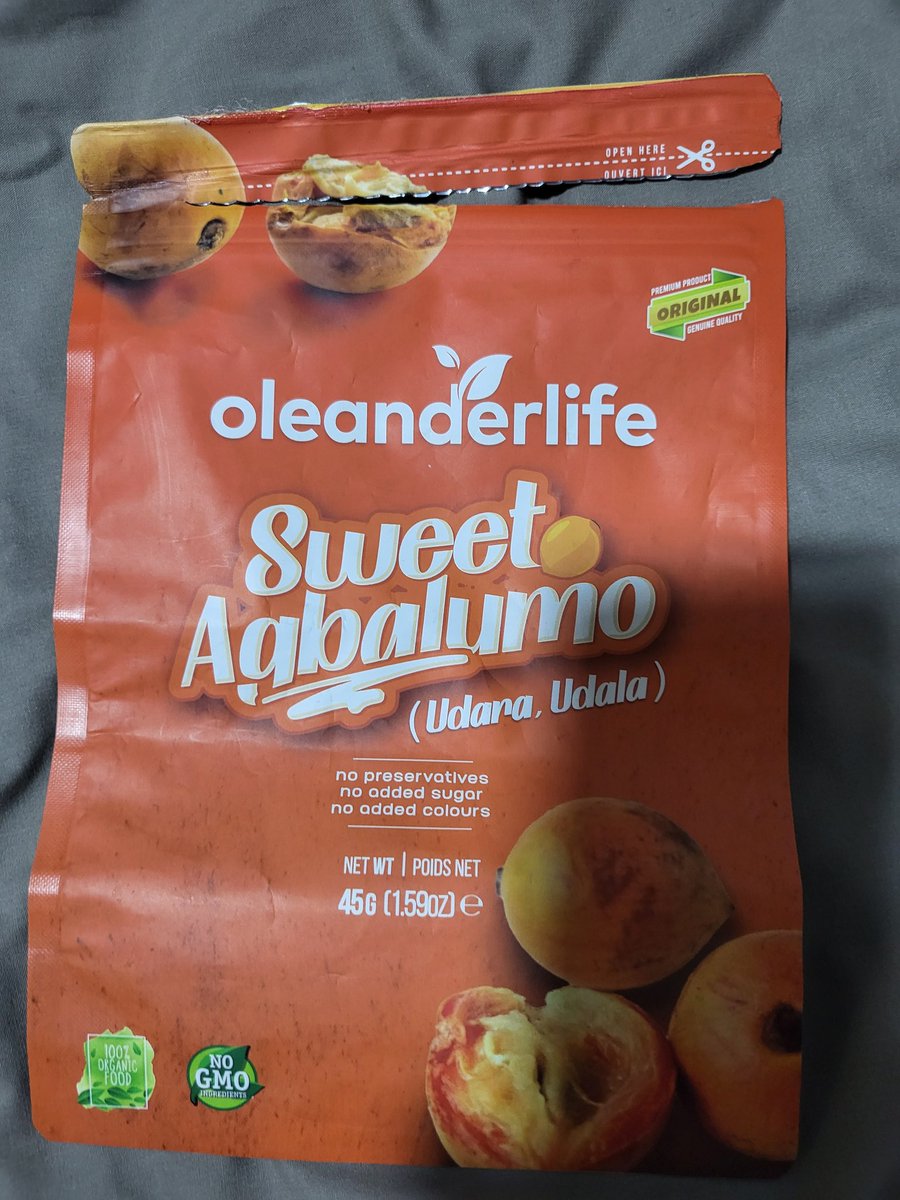 To my fellow agbalumo lovers... this thing is like crack. I will be arming myself with a ton of these to carry home.