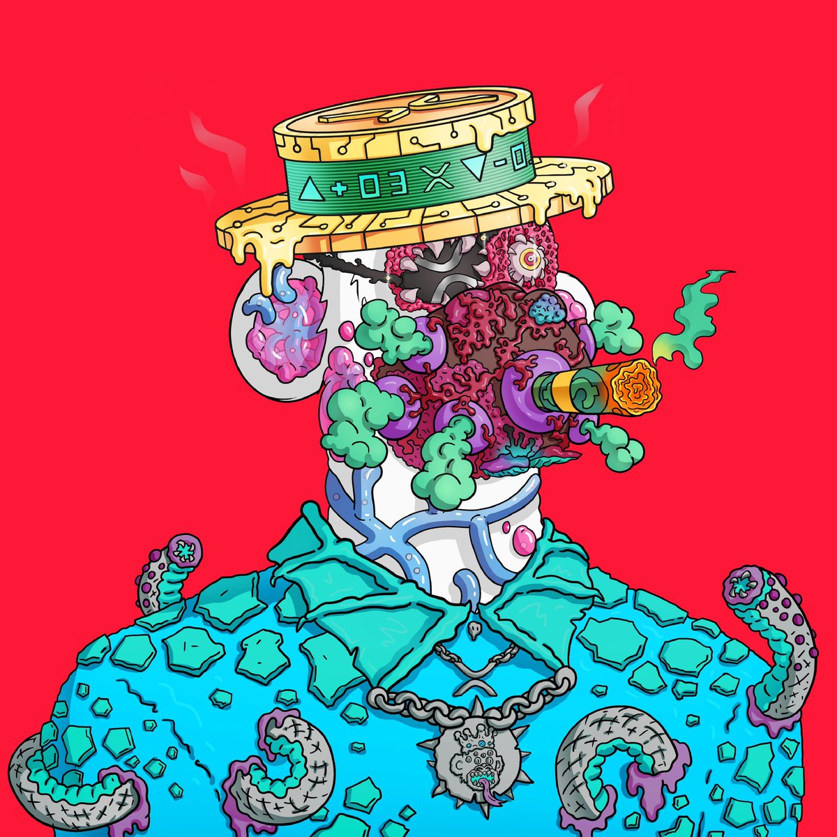 Gesquiere's tweet photo. Shout out to @BULLISHBAYnana for the Top G @moneymindedapes !

He also gave me enough $mula to mutate him! Let me tell you, that mutant looks like he belongs to the bottom of the ocean! https://t.co/BDbmNvPtpP