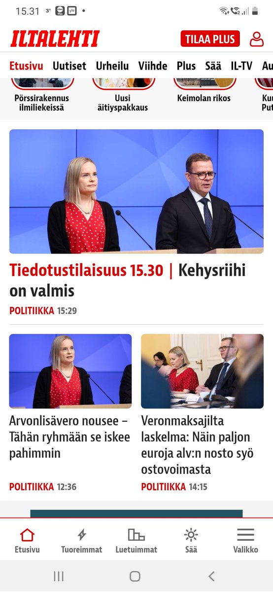 Raimop's tweet photo. Tätä kehysriihtä on hehkutettu erittäin vaikeaksi. Hallitus sopi leikkauksista kuitenkin lähes etuajassa. https://t.co/26MbLJz85c
