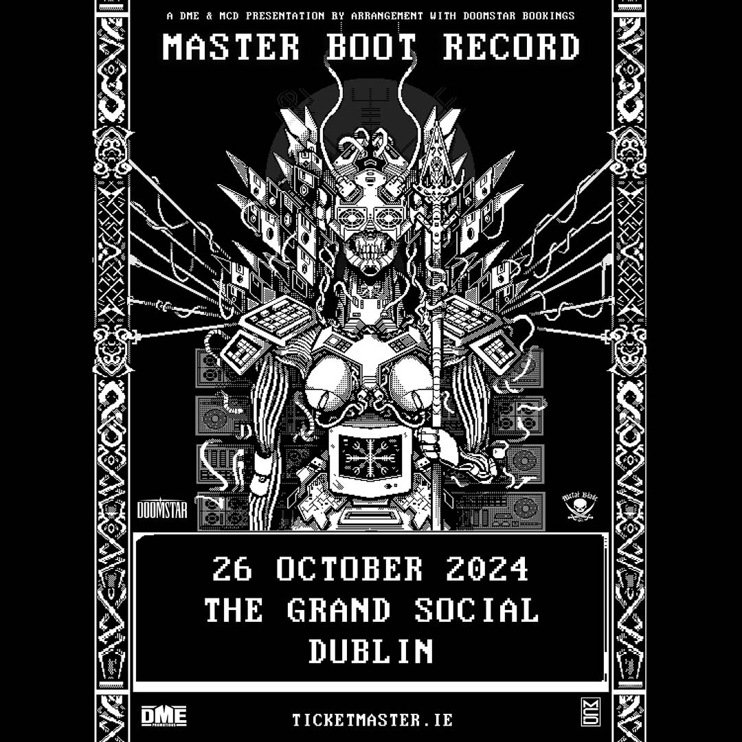 *New* @masterbootrec will come to @TGSDublin on Sat 26th October 2024. Tickets on sale Friday 9am.