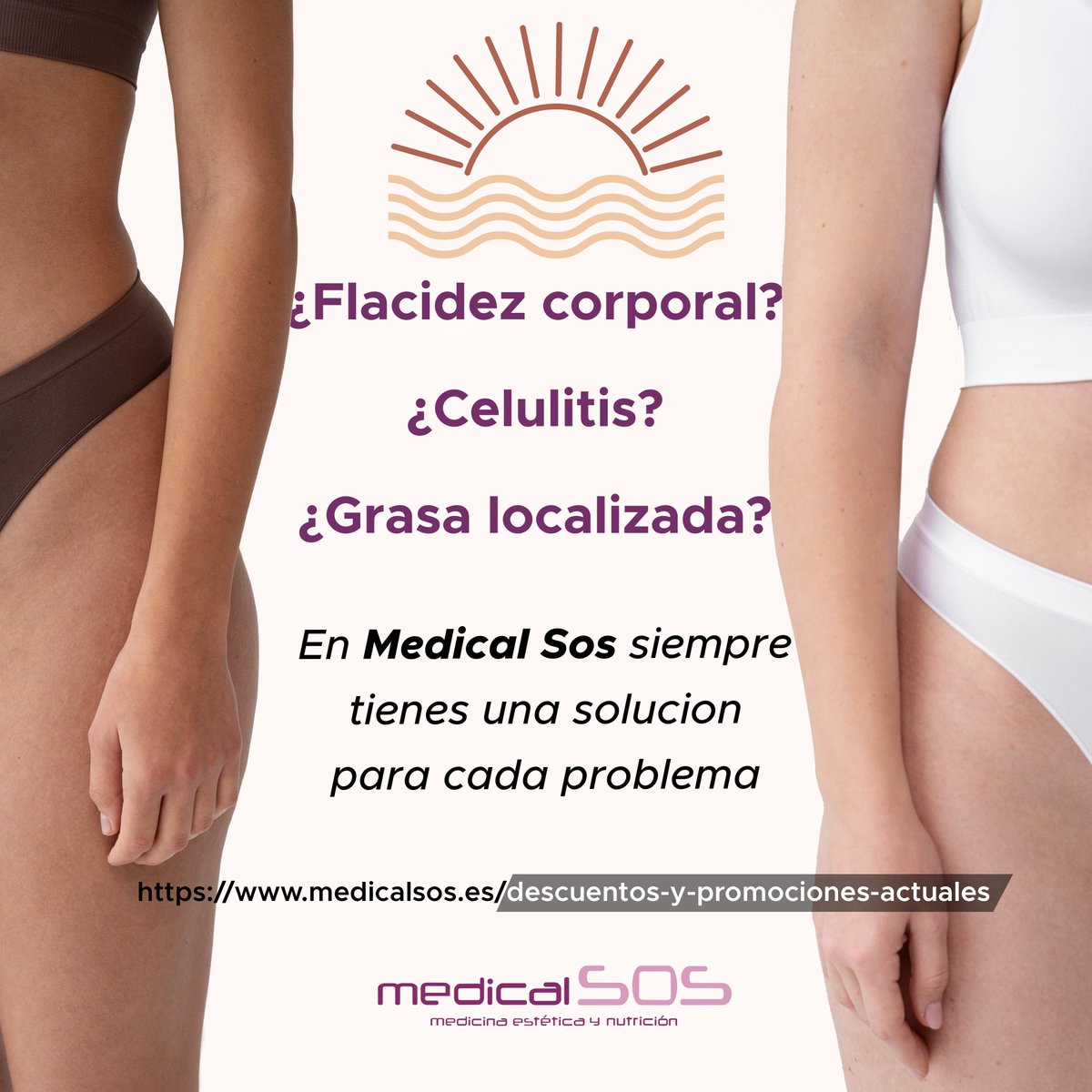 MEDICALSOS_GR's tweet photo. ¡Se acerca el calor y te vamos a ayudar a conseguir tus objetivos para este verano!
 .
 Durante el mes de abril en nuestro centro tendrás descuentos para los tratamientos corporales, dietética y nutrición. https://t.co/OykIF5Ysus