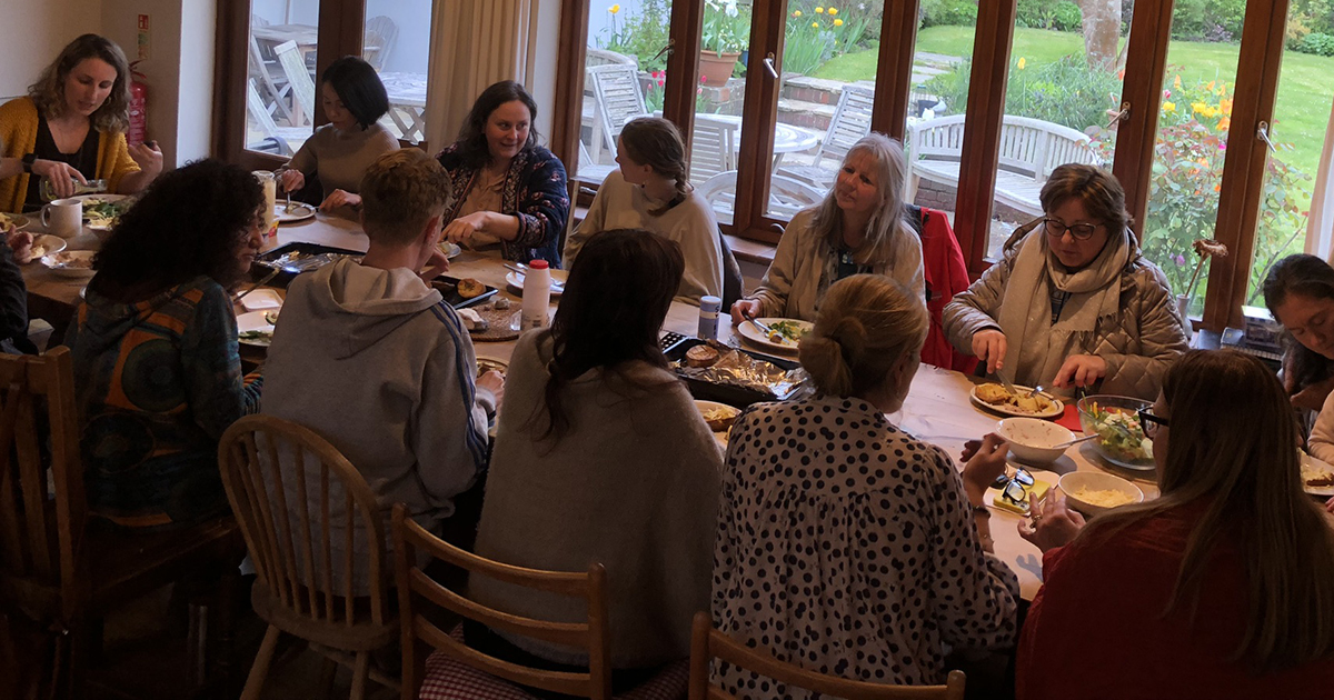 The Oaks are a set of students that do half of their studies online and come to Tobias once a year for an intensive two week block of training.

It is so lovely to meet them in person when we have only met previously through the power of the internet.

They have a busy two weeks