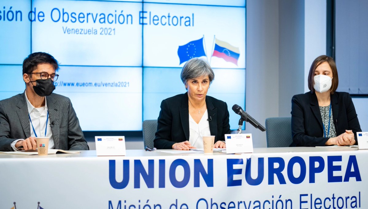 Latinoamerica21's tweet photo. 🗳️ La observación electoral es clave para garantizar #elecciones justas y transparentes.
🤔 ¿Pero qué sucede cuando se pervierte este proceso para legitimar regímenes autocráticos 🇻🇪?
✍ Descúbrelo en el análisis de @JesusDValery
➡️https://t.co/gxnAcJu7cy https://t.co/CMtay8pa8l