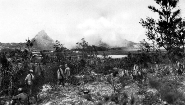 @TRADOC On 16 APR, the 305th and 306th Regimental Combat Teams landed and advanced inland toward Ie Town against increasingly stubborn Japanese resistance and counterattacks, including by explosive-laden sappers acting as human bombs.
#LibertyDivision #USMC #ArmyHistory #MilitaryHistory