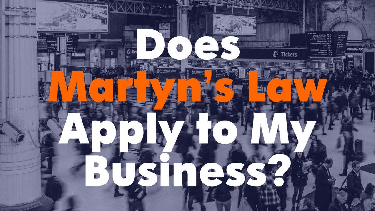 Have you asked yourself, Does Martyn's Law Affect my Business?

Well, in our latest video we answer that question.

Find out here: bit.ly/4au5Fq1

#ukmanufacturing #shoutaboutukmfg #supportukmfg