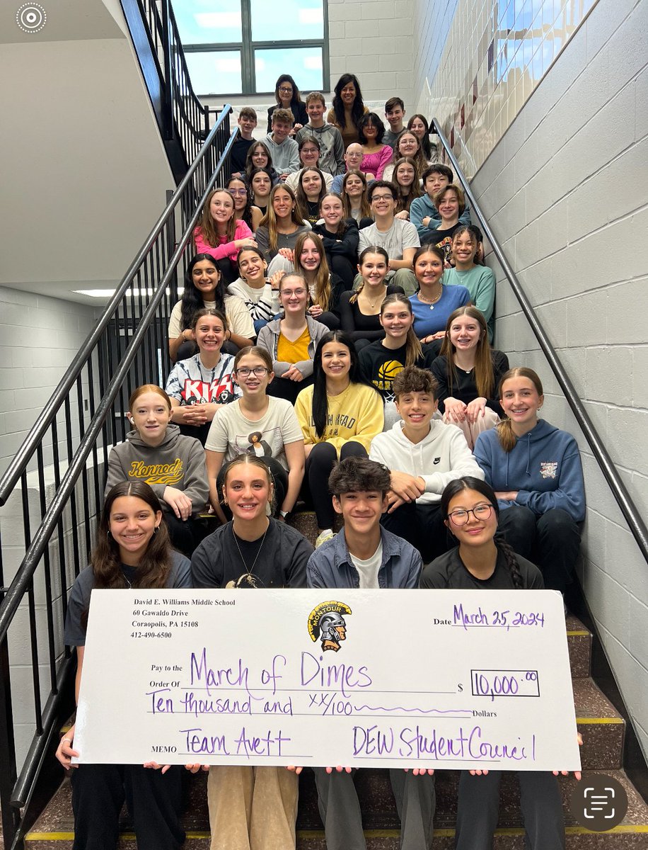 DEW Student Council raised $10,000 for the March of Dimes this past month!!!!! We are so proud of our kids and how they worked to make this possible. We are equally thankful to our staff, students, and families who were so generous. #MontourProud

usnews.com/education/k12/…