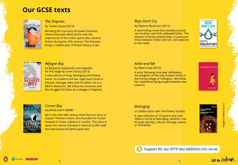 ExeBMENetwork's tweet photo. @GLLSpace @PenguinUKBooks @RunnymedeTrust @Pearson_UK Wouldn't it be great if students in Devon and Cornwall could study these texts. Deadline has been extended to 30 April. https://t.co/cRPEv46z5e