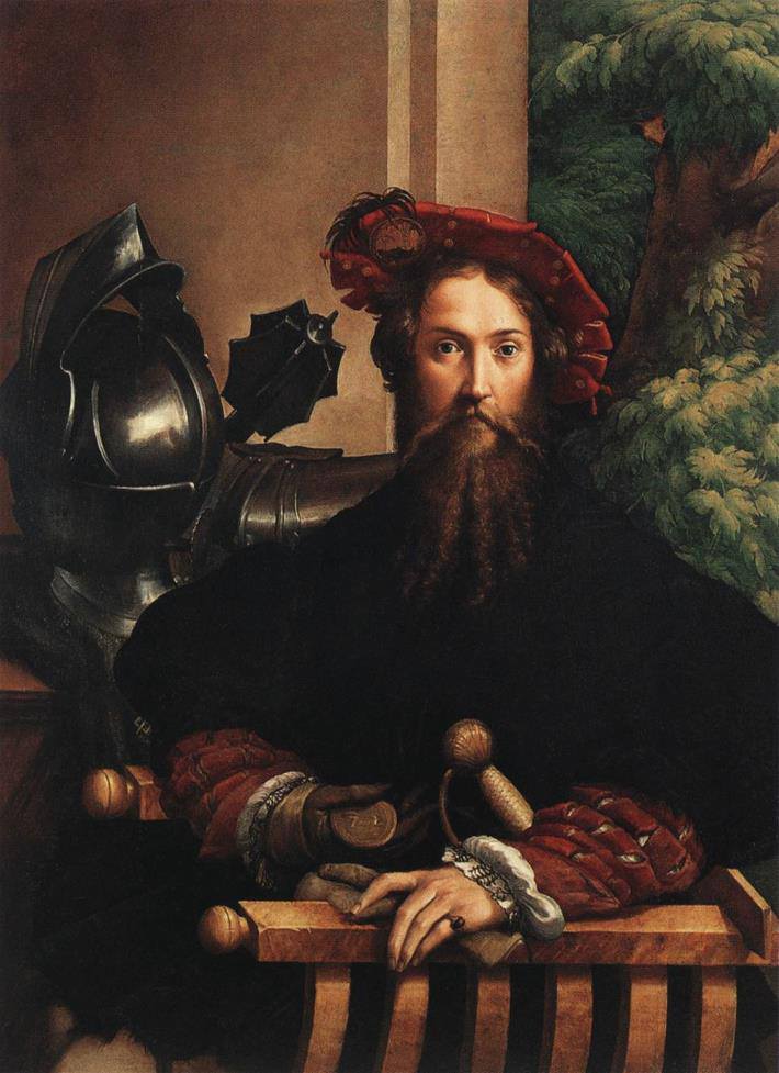 Parmigianino (1503-1540)
 - Gian Galeazzo Sanvitale, comte de Fontanellato (1524)