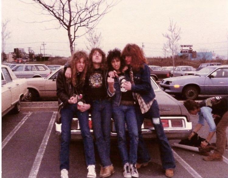 On this date in 1983 @KirkHammett played his first show with @Metallica. The show was in Dover, NJ at The Showplace. #80s #1980s #80smusic