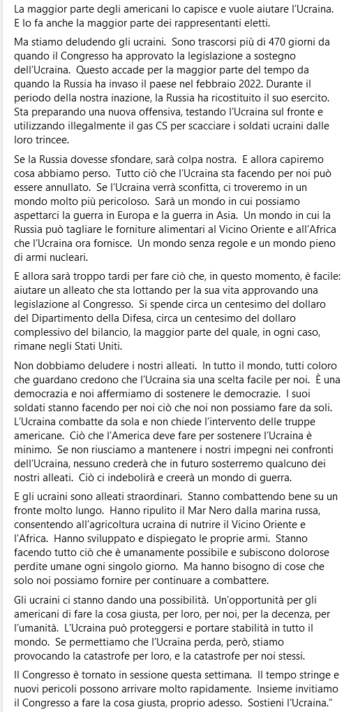 'I leader russi affermano apertamente che il loro obiettivo è la distruzione dello Stato ucraino e l’eliminazione degli ucraini come popolo. I propagandisti russi minacciano il genocidio quasi ogni giorno' 2/3