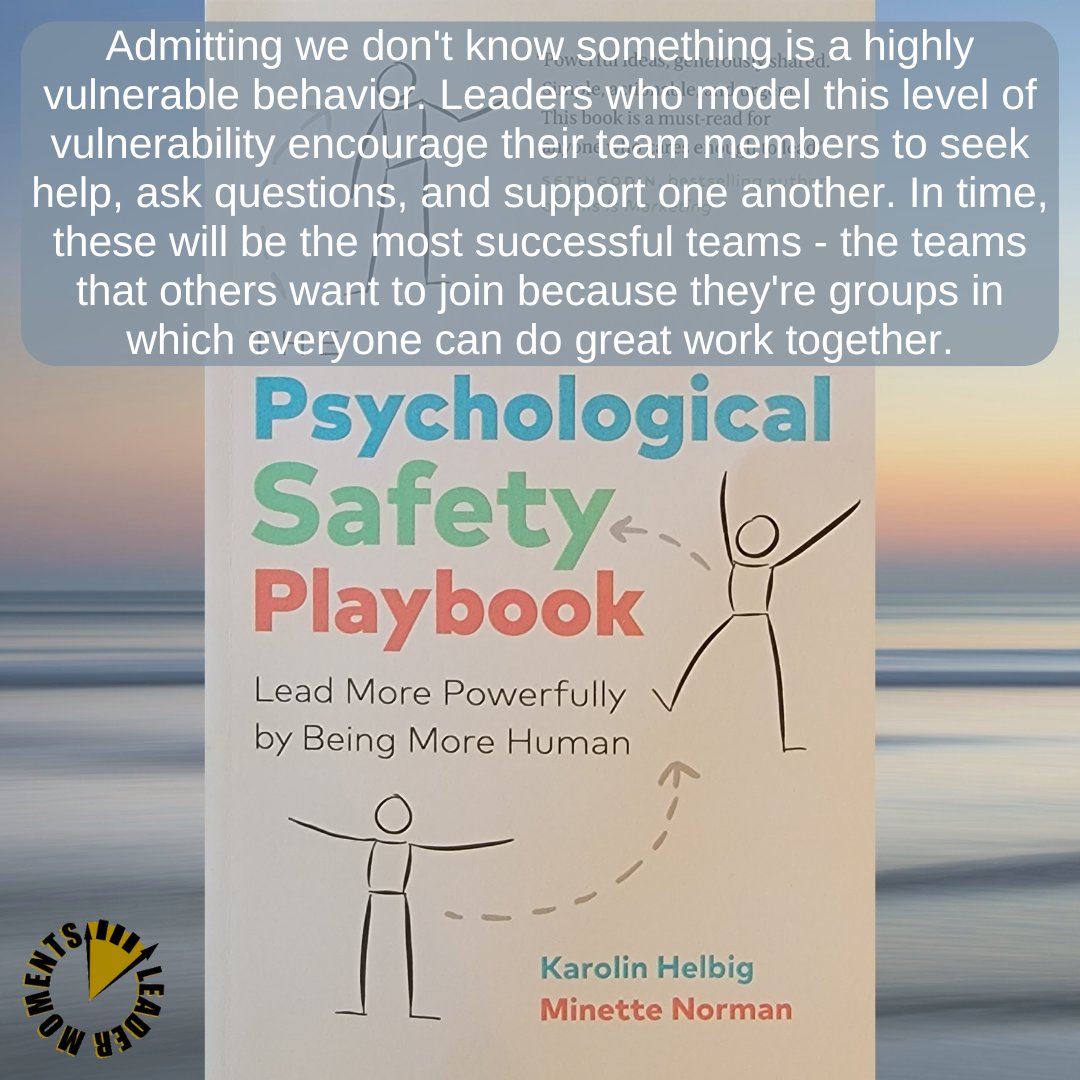 Are you modeling vulnerability on your team?

#leadership #influence #psychologicalsafety #psychologicalsafetyplaybook @minettenorman