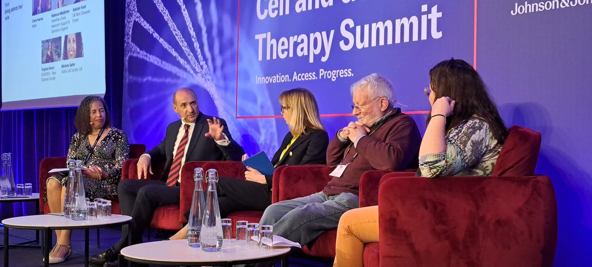 DPM @chrisfearne participating at @EconomistEvents Cell and Gene Therapy Summit. Wide access to advance therapy medicines should be provided to those who needed it and public participation should be at the core of the whole process to harness the benefits of these developments.
