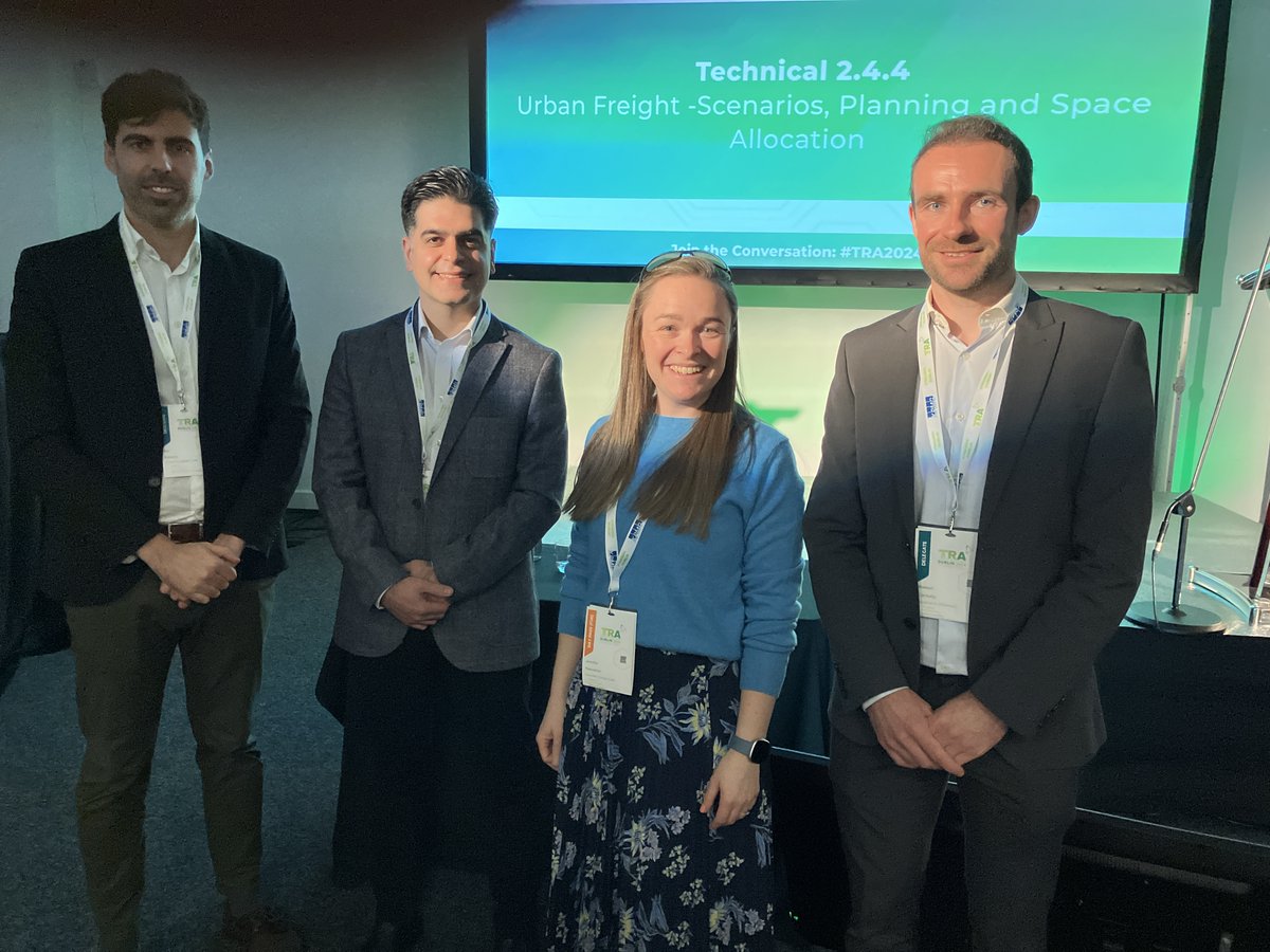 Jennifer Keenahan (@jenkeenahan) on Twitter photo The <a href="/TRA_Conference/">TRA Conference</a> is the biggest show in town this week & I was delighted to present my research on bridges this morning #TRA2024
Huge congrats to organizing team - particularly Ciaran, Beatriz & <a href="/Paraic_Carroll/">Páraic Carroll</a> & so lovely to catch up with <a href="/Arup/">Arup</a> friends too! The <a href="/TRA_Conference/">TRA Conference</a> is the biggest show in town this week & I was delighted to present my research on bridges this morning #TRA2024
Huge congrats to organizing team - particularly Ciaran, Beatriz & <a href="/Paraic_Carroll/">Páraic Carroll</a> & so lovely to catch up with <a href="/Arup/">Arup</a> friends too!