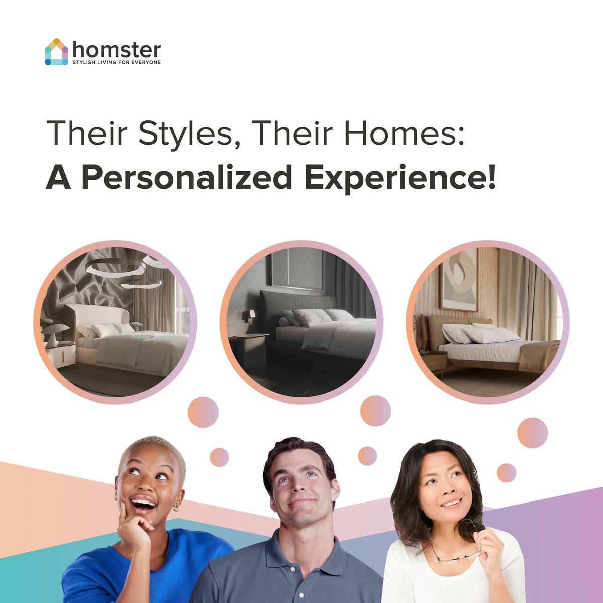 Their styles, their homes: a personalized experience!

Let homebuyers instantly flip through multiple interior styles with one click.

#Homster #PropertySales #RealEstateTech #InteriorDesignTools