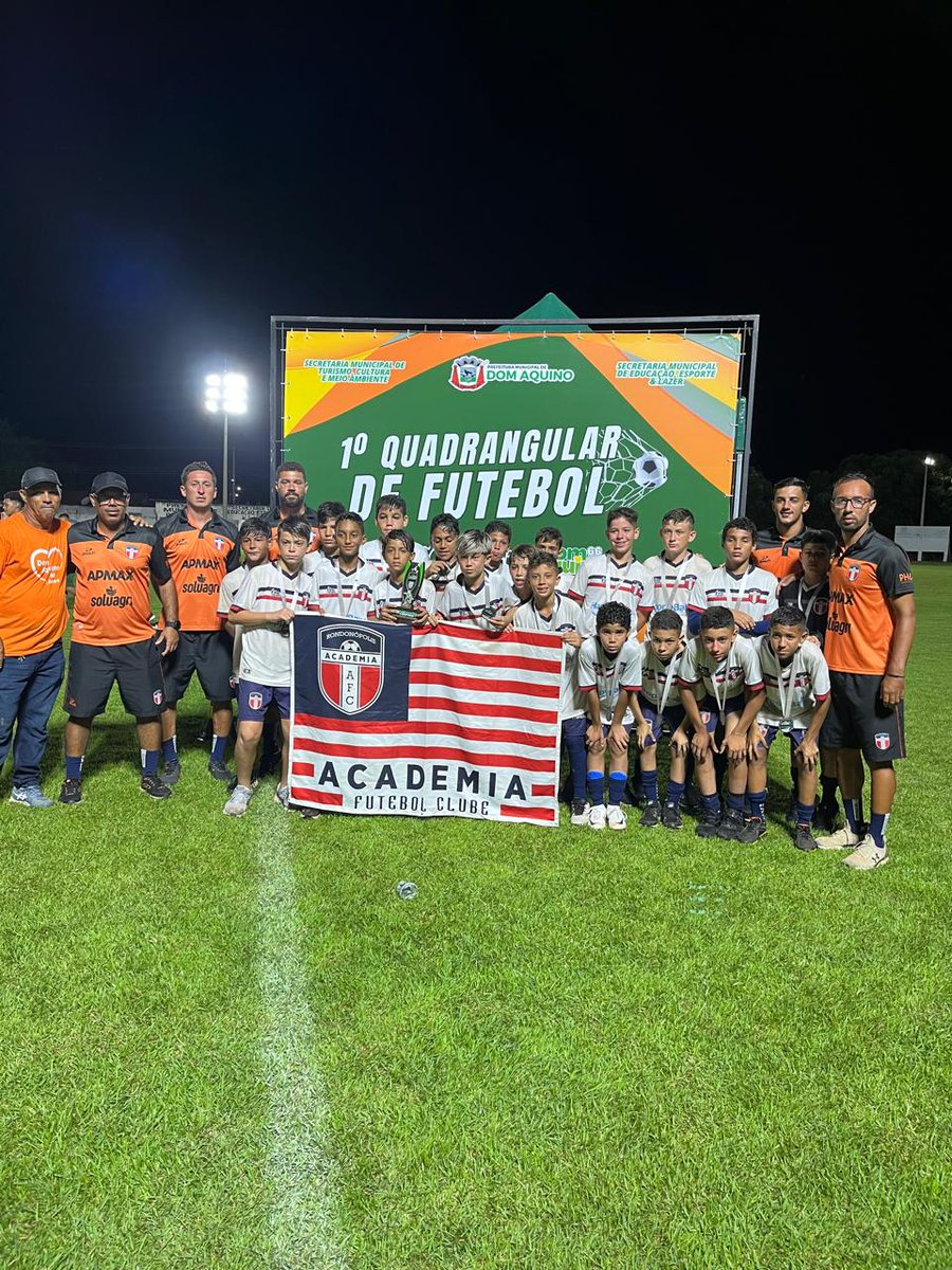 academiafc_ofc's tweet photo. Grandes conquistas no quadrangular de futebol de Dom Aquino! 🌟🏆 Com muita garra, fomos campeões nas categorias sub 14 e 13 e vice-campeões na sub 12. Parabéns a todos os nossos atletas pelo desempenho incrível! ⚽🥇🥈 #Futebol #Campeões #Orgulho #DomAquino https://t.co/1rWQ6zgveu