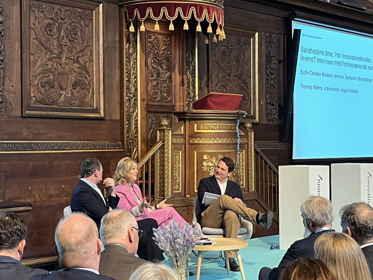 Ragnar Heldt Nielsen (@ragnarhn) on Twitter photo Tur på “memory lane” med tidl. ministre. <a href="/Innofond/">Innovationsfonden</a> var for 10 år siden med i de første spæde skridt, da grøn omstilling for alvor kom på agendaen. Der er stadig lang vej at gå fremadrettet. #dkgreen #dkforsk Tur på “memory lane” med tidl. ministre. <a href="/Innofond/">Innovationsfonden</a> var for 10 år siden med i de første spæde skridt, da grøn omstilling for alvor kom på agendaen. Der er stadig lang vej at gå fremadrettet. #dkgreen #dkforsk