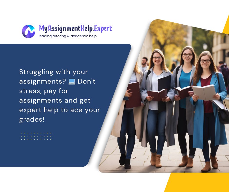 Struggling with your assignments? 💻 Don't stress, pay for assignments and get expert help to ace your grades! 📚✨ #AssignmentHelp #AcademicSuccess
Visit:rb.gy/2dh0m3